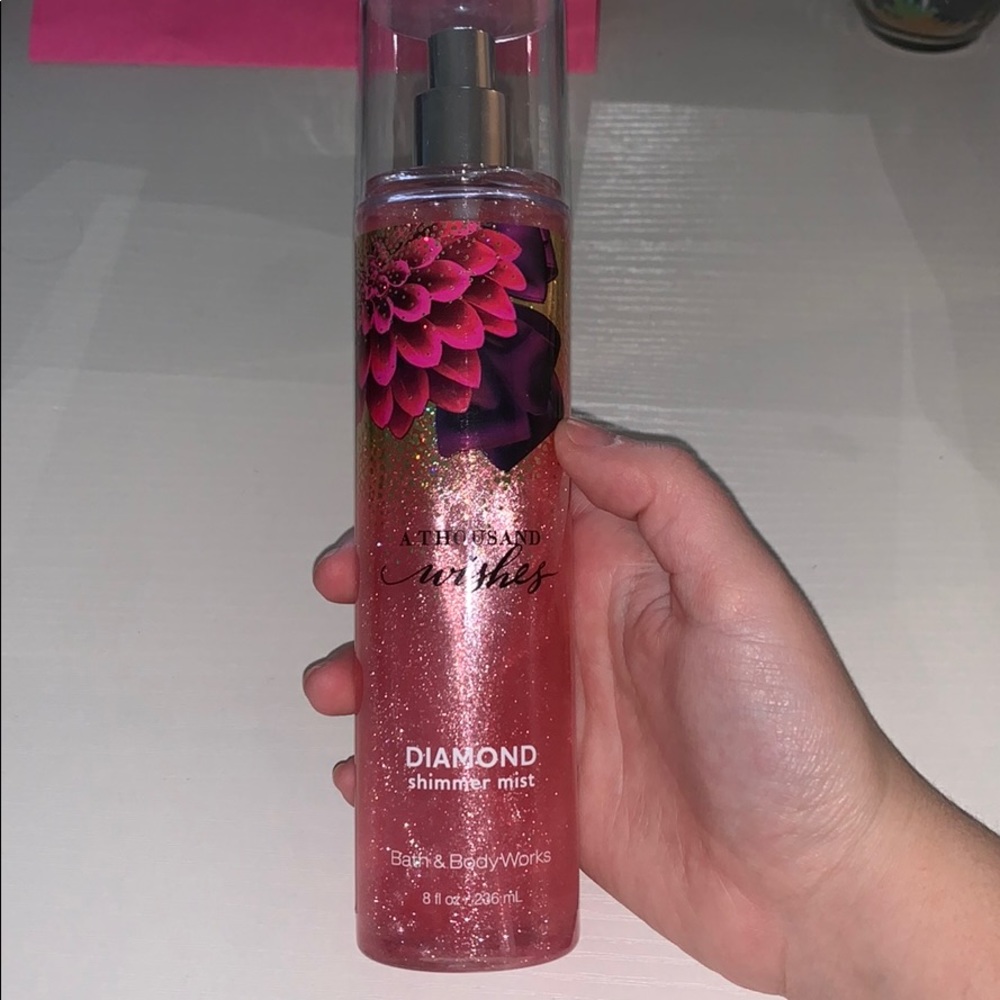 Bath and Bosh work shimmer mist